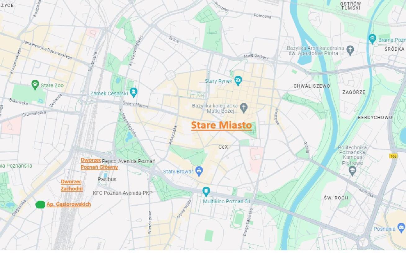 Apartament Fair Targi Dworzec Poznan Gasiorowskich المظهر الخارجي الصورة